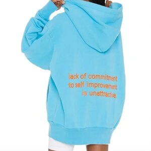 BOYS LIE Case of Blues Hoodie in Blue